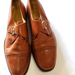 Bruno magli brown monkey strap mens shoe
